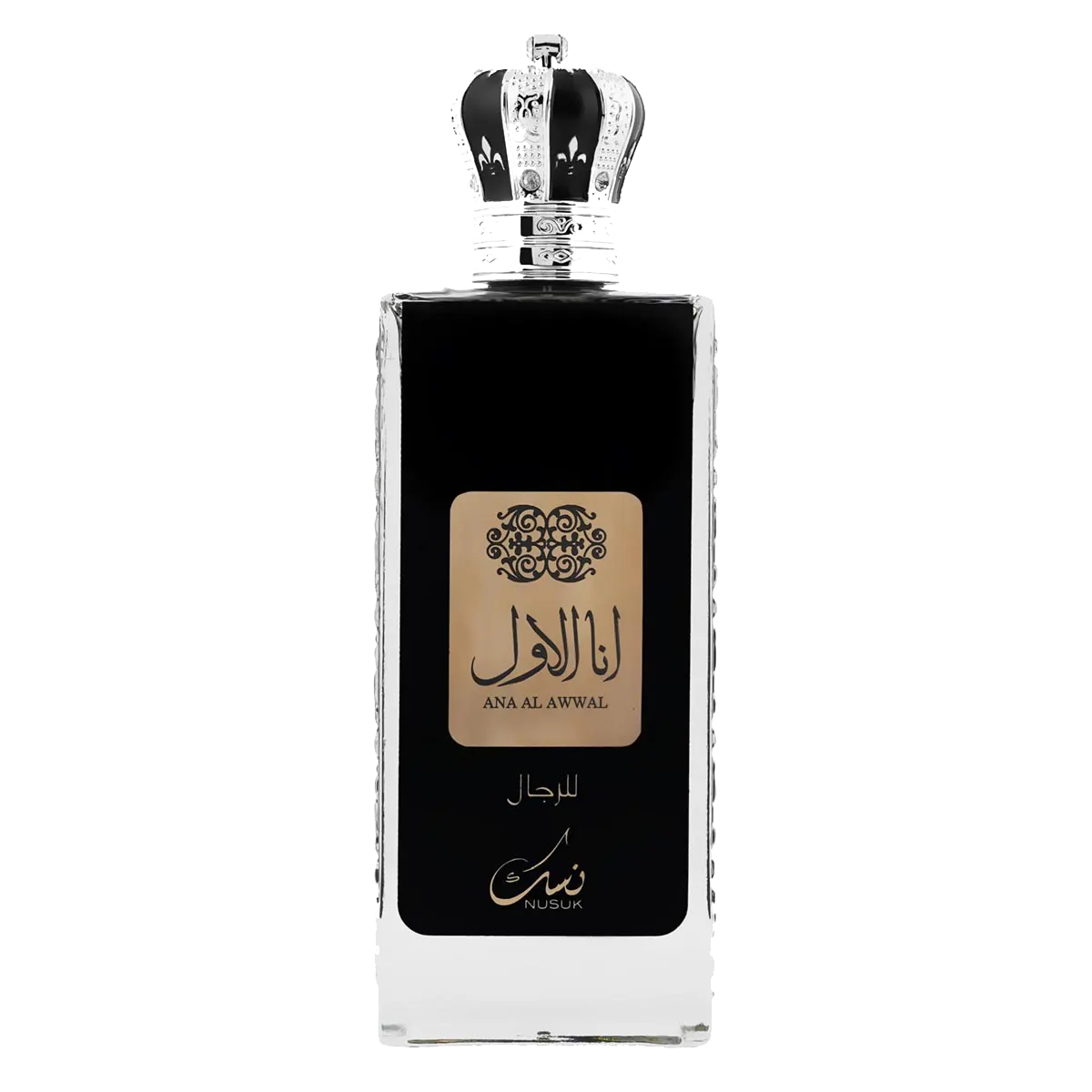Nusuk Ana Al Awwa Men Silver Woody Leather Fragrance 100ml