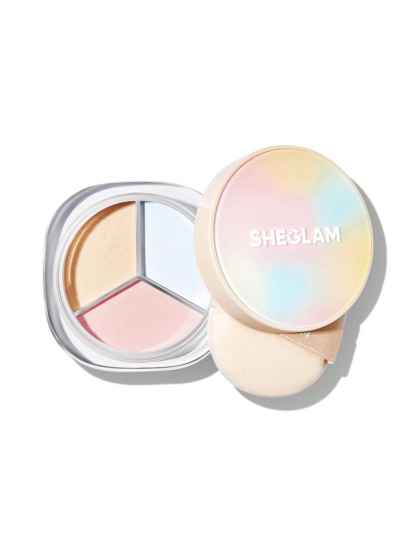 SHEGLAM Radiance Ring 3‑in‑1 Colour‑Correcting Illuminating Setting Powder