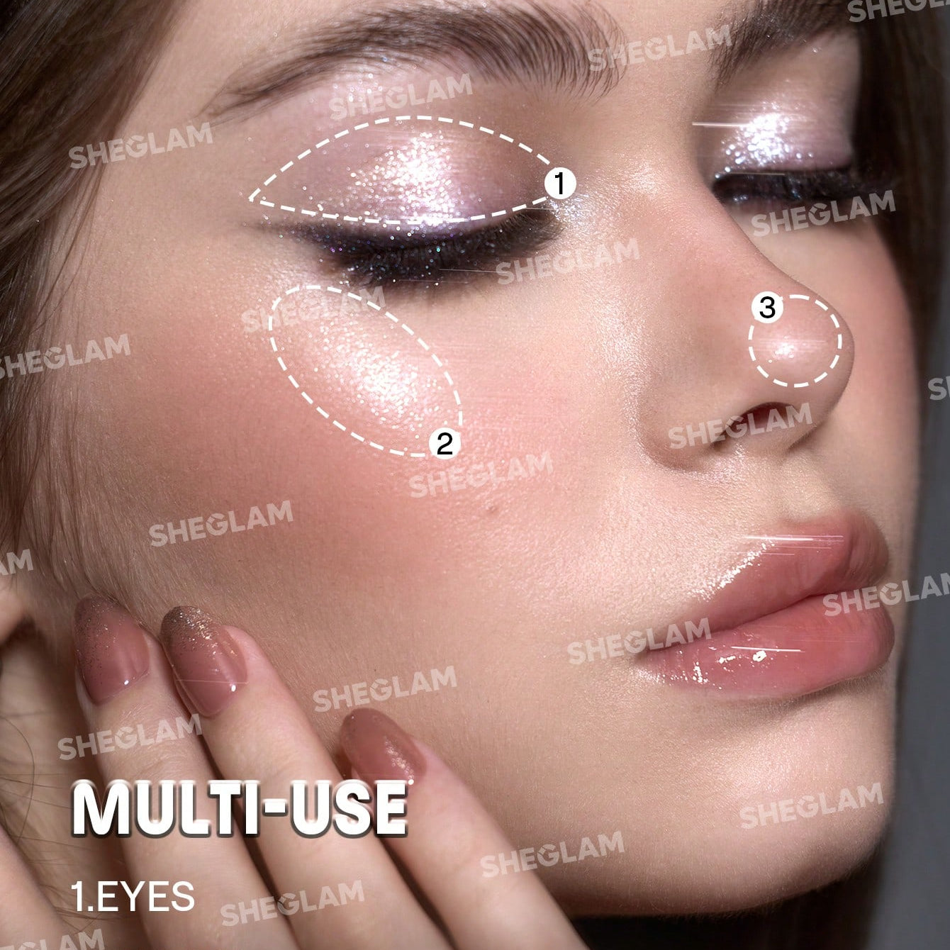 SHEGLAM Enigma Sparkly Eyeshadow Such A Prize Diamond Glitter