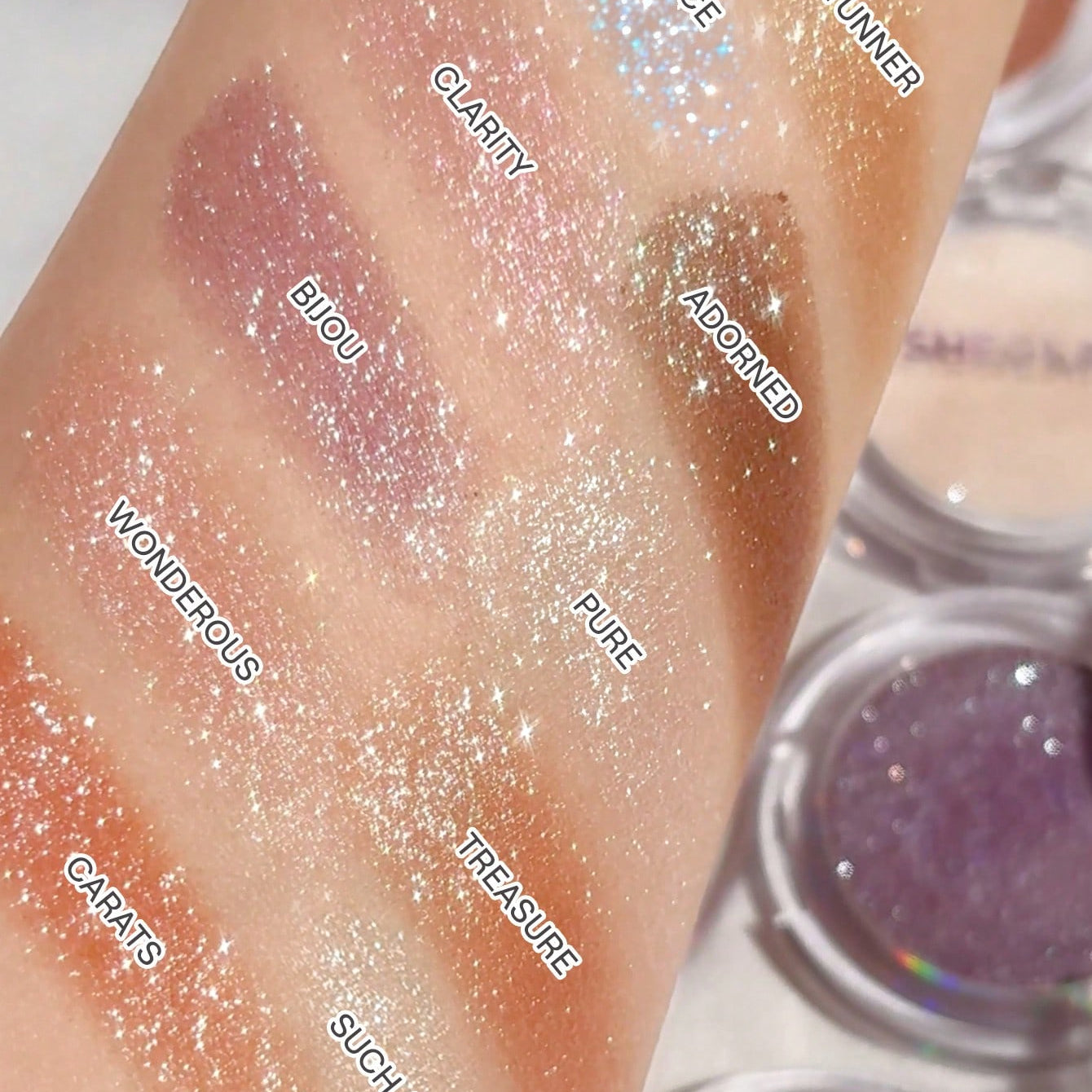 SHEGLAM Enigma Sparkly Eyeshadow Such A Prize Diamond Glitter