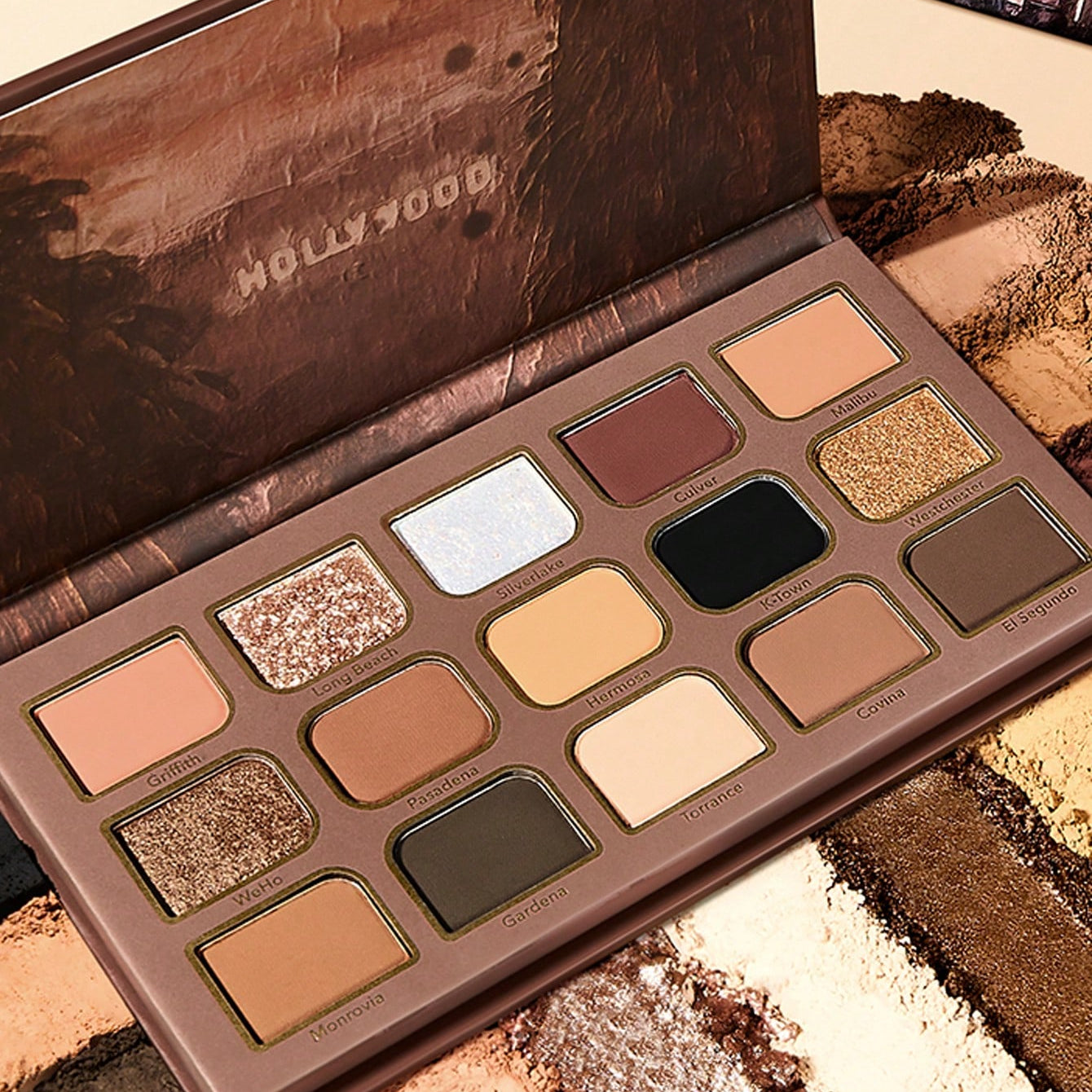 SHEGLAM Matinée In L.A. 15-Pan Eyeshadow Palette – Warm Glam Shades