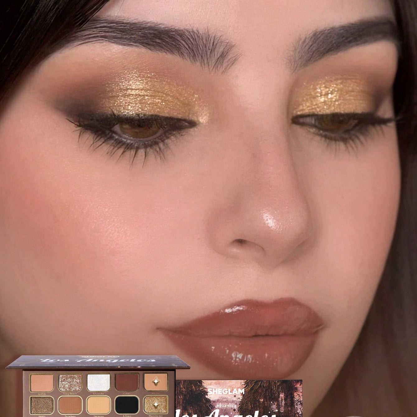 SHEGLAM Matinée In L.A. 15-Pan Eyeshadow Palette – Warm Glam Shades
