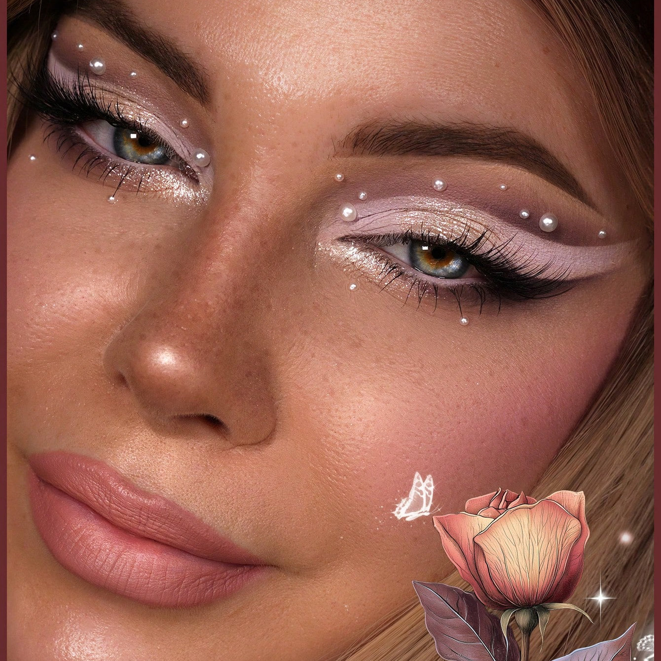 SHEGLAM Glazed Truffle Please 8-Pan Eyeshadow Palette Multicolor