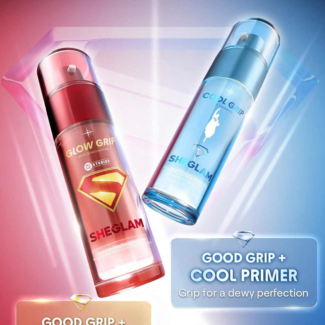 SHEGLAM Good Grip Cool Soothing Primer with Hydrating Long-Lasting Hold