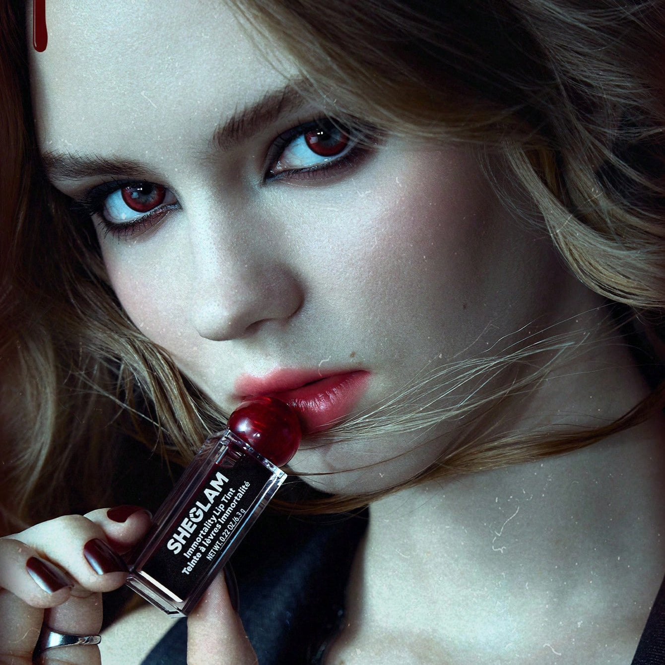 SHEGLAM Twilight Saga Immortality Long‑Wear Lip Tint Bitten Shade