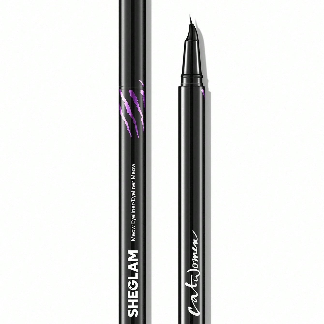 SHEGLAM Catwoman Meow Curved Precision Liquid Eyeliner Pen Black