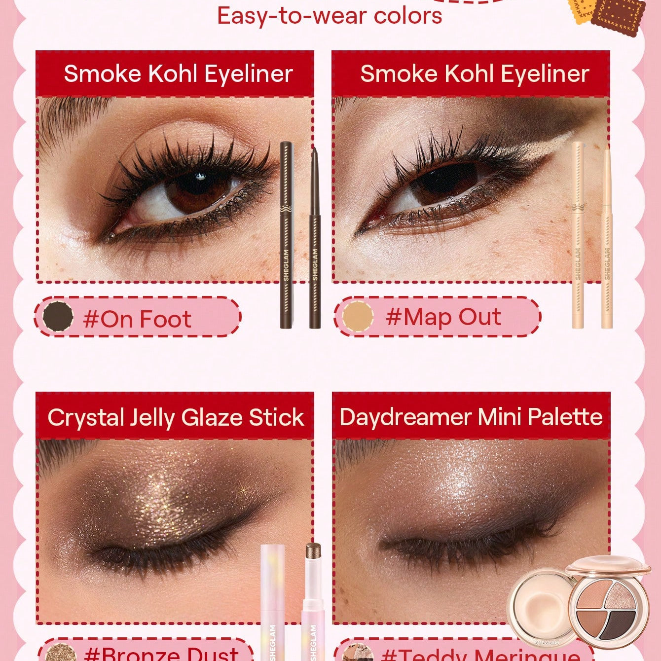 SHEGLAM Sugar Spice Everything Glam 12-Day Advent Calendar Box