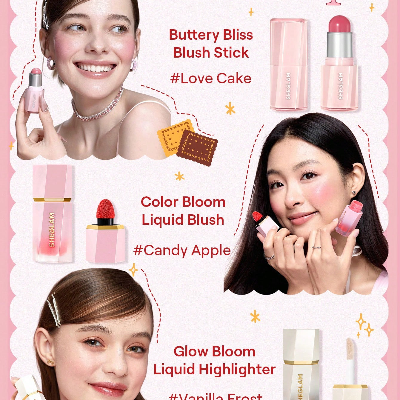 SHEGLAM Sugar Spice Everything Glam 12-Day Advent Calendar Box