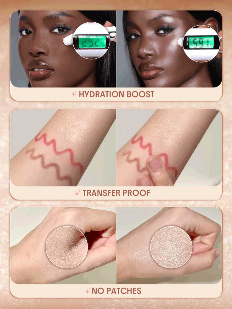 SHEGLAM Light Me Up Luminous Setting Spray with Gold