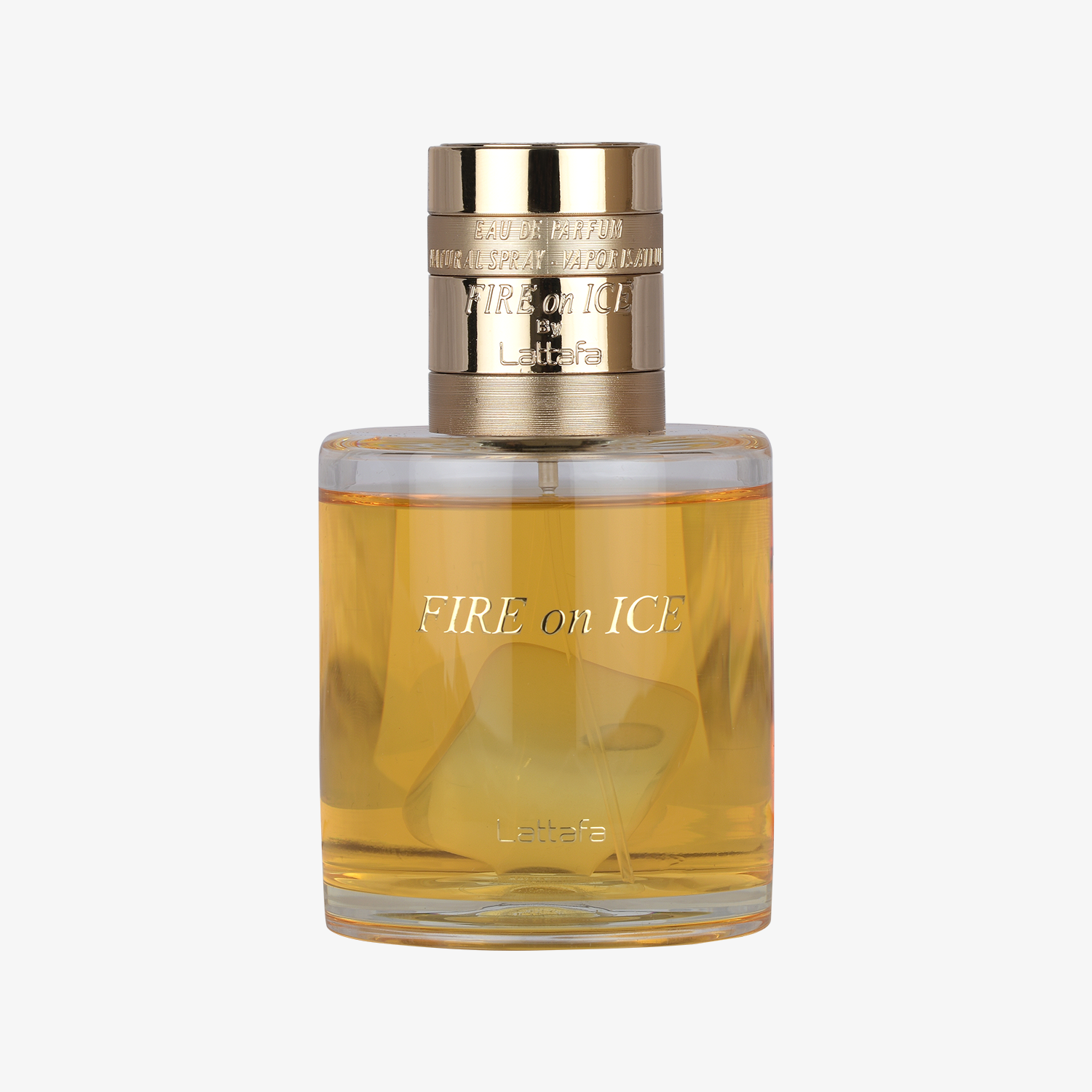 Lattafa Fire On Ice Unisex Eau de Parfum 110ml Bottle