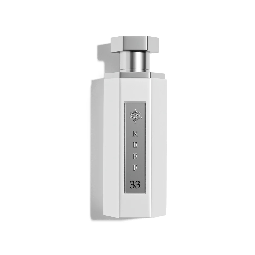 Reef 33 White Unisex 100ml Perfume with Saffron, Oud, Berry