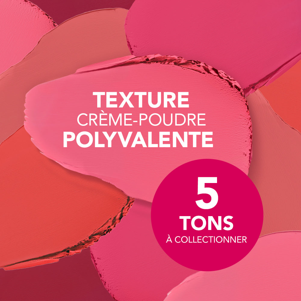 Bourjois Macaron Melt Lip & Cheek Flush Cream-to-Powder Blush