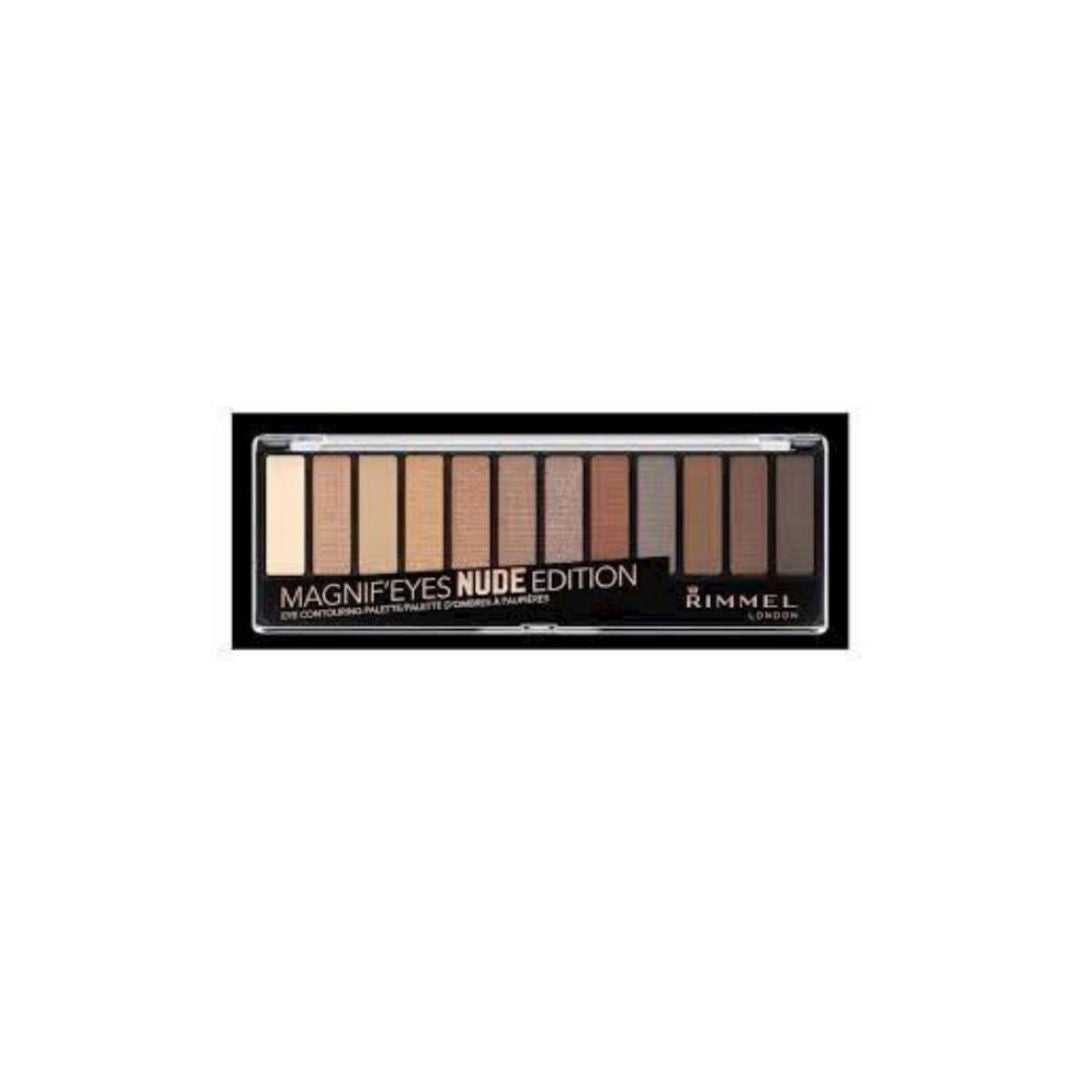 Rimmel Magnif'eyes Eyeshadow Palette: 12 Rich Shades for Bold Eye Looks