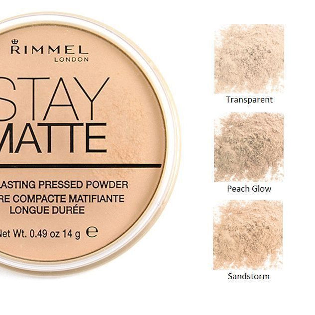 Rimmel Stay Matte Pressed Powder: Shine Control, Flawless Finish, Long-Lasting Wear