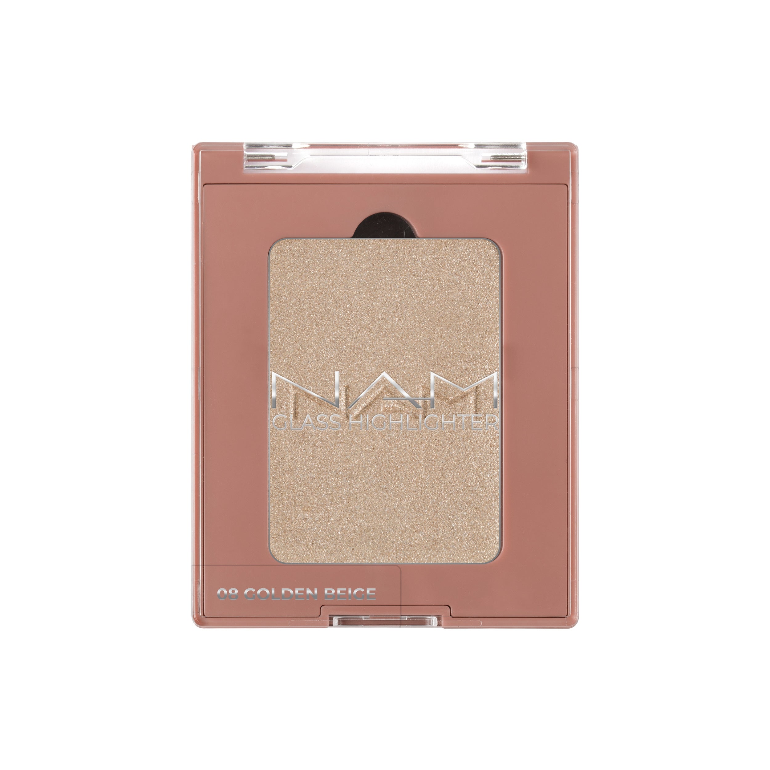 Wibo NAM Glass Highlighter Vegan Satin Blush Compact Refillable