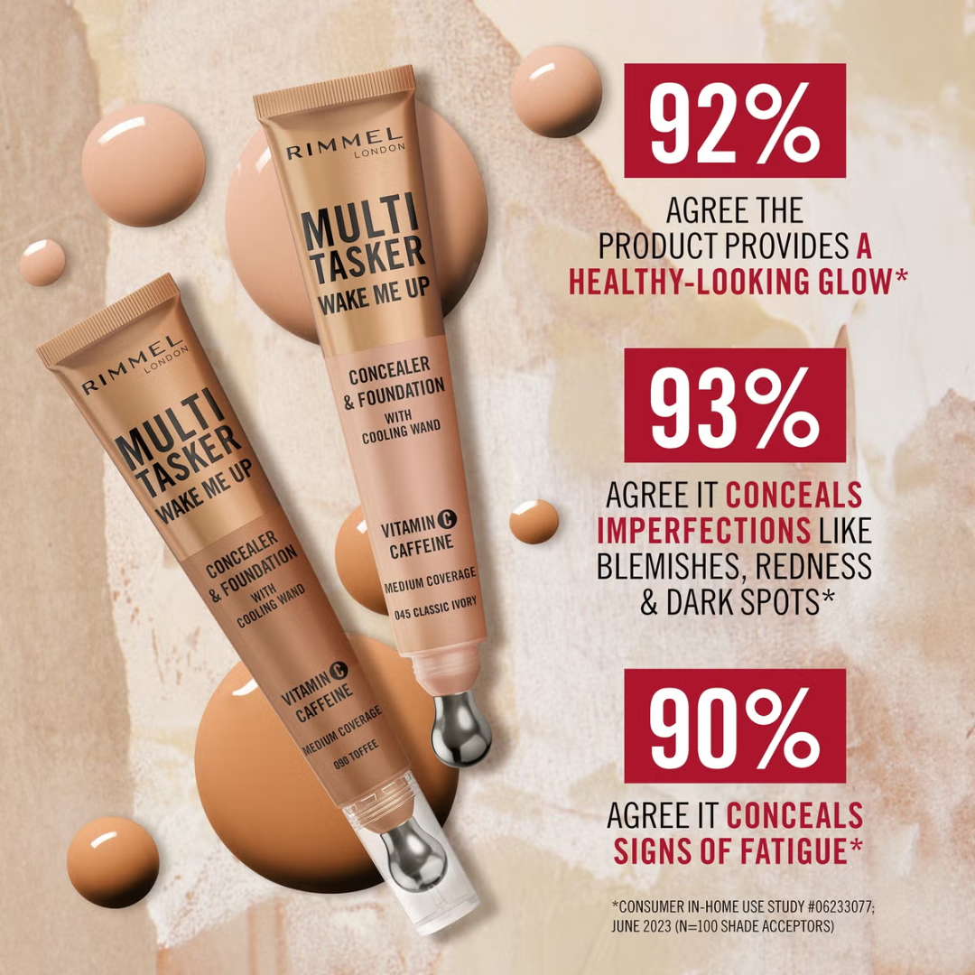Rimmel Multi-Tasker Wake Me Up Foundation & Concealer