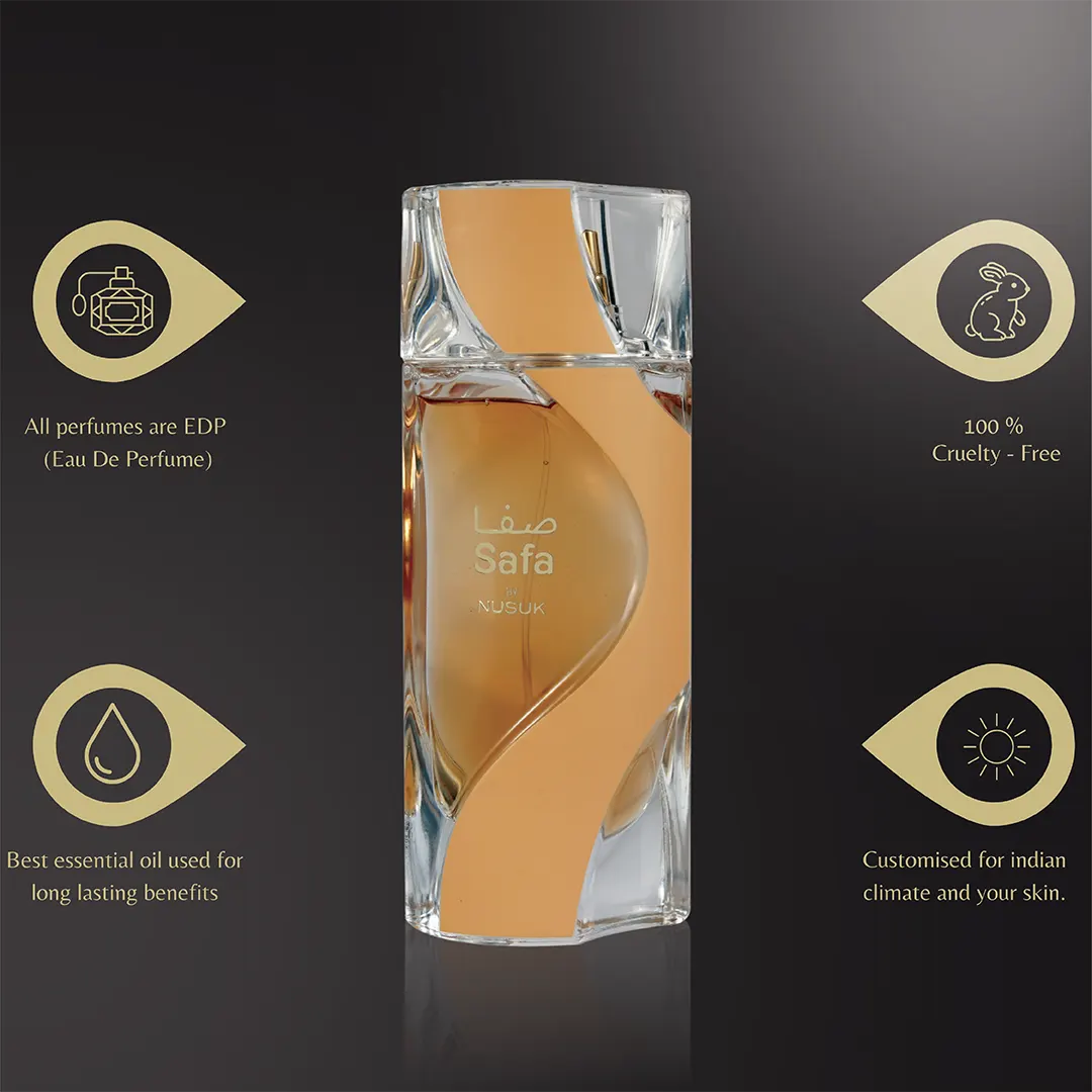 Riiffs Safa Unisex Fruity Oriental Perfume – Lemon Vanilla Musk