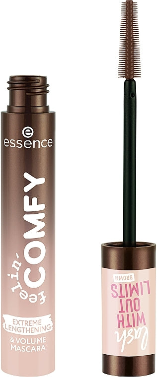 Essence Feelin' Comfy Lash Without Limits Brown Extreme Lengthening & Volume Mascara | 954296
