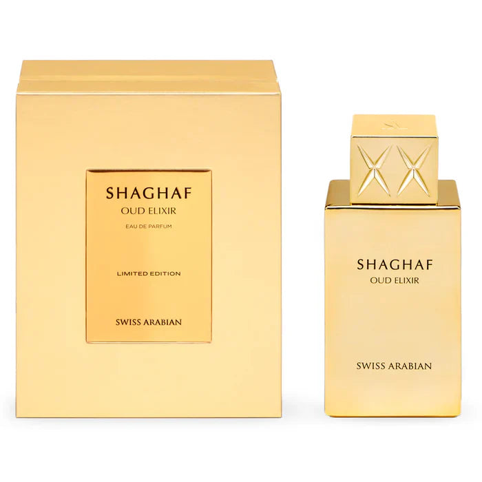 Swiss Arabian Shaghaf Oud Elixir EDP – Oud, Saffron, Vanilla Masterpiece