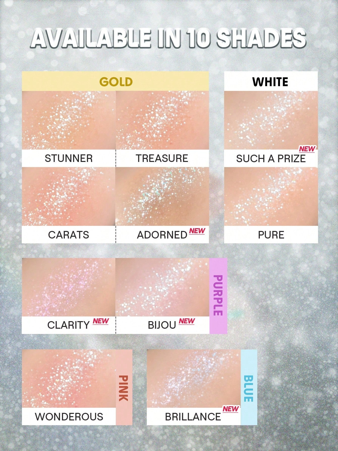 SHEGLAM Enigma Sparkly Eyeshadow Such A Prize Diamond Glitter