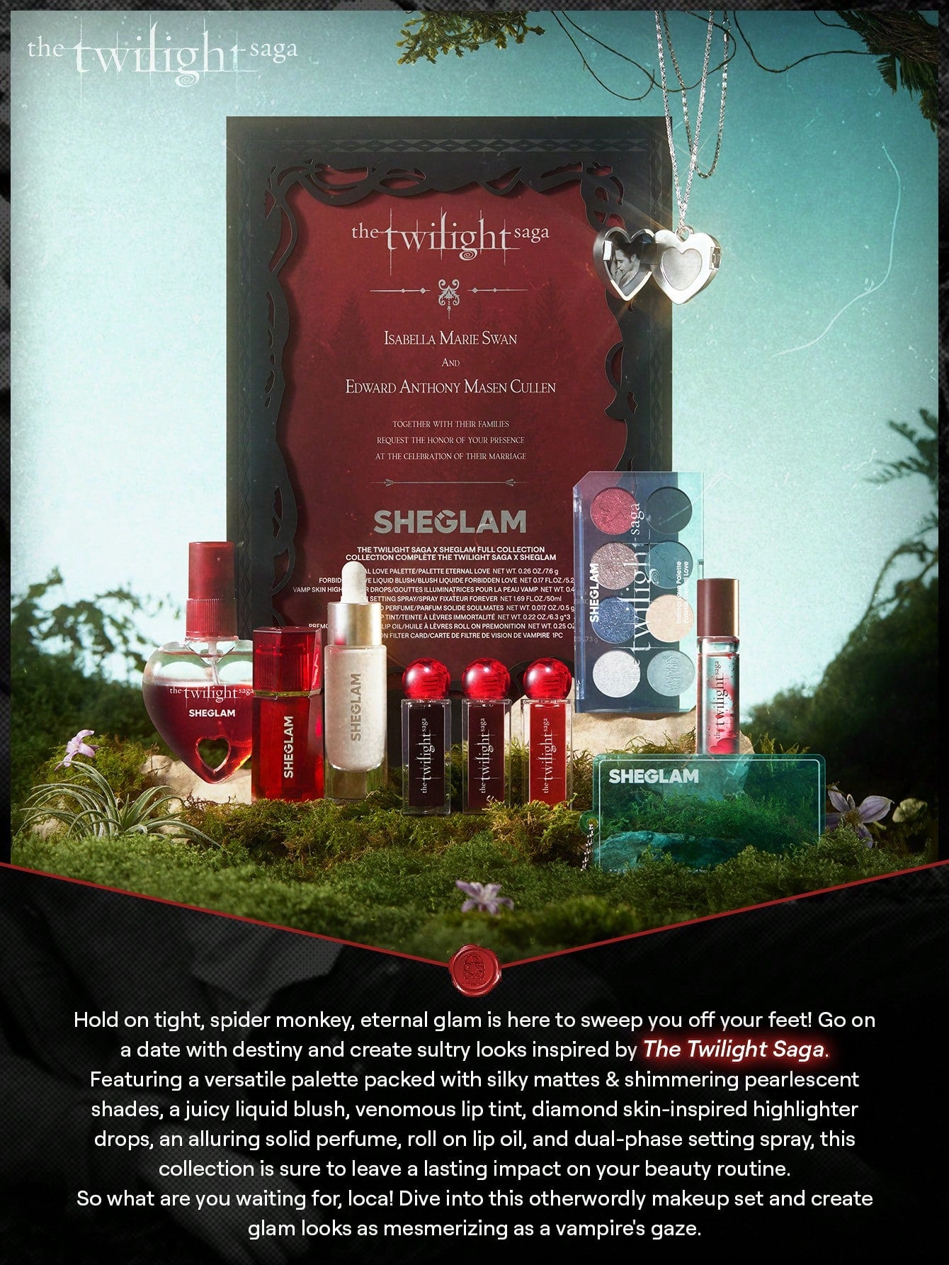 SHEGLAM Twilight Premonition Roll-On High-Shine Hydrating Lip Oil