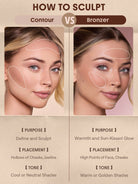 Buttery Buff Contour and Bronzer Cream Stick Golden Sun Shade