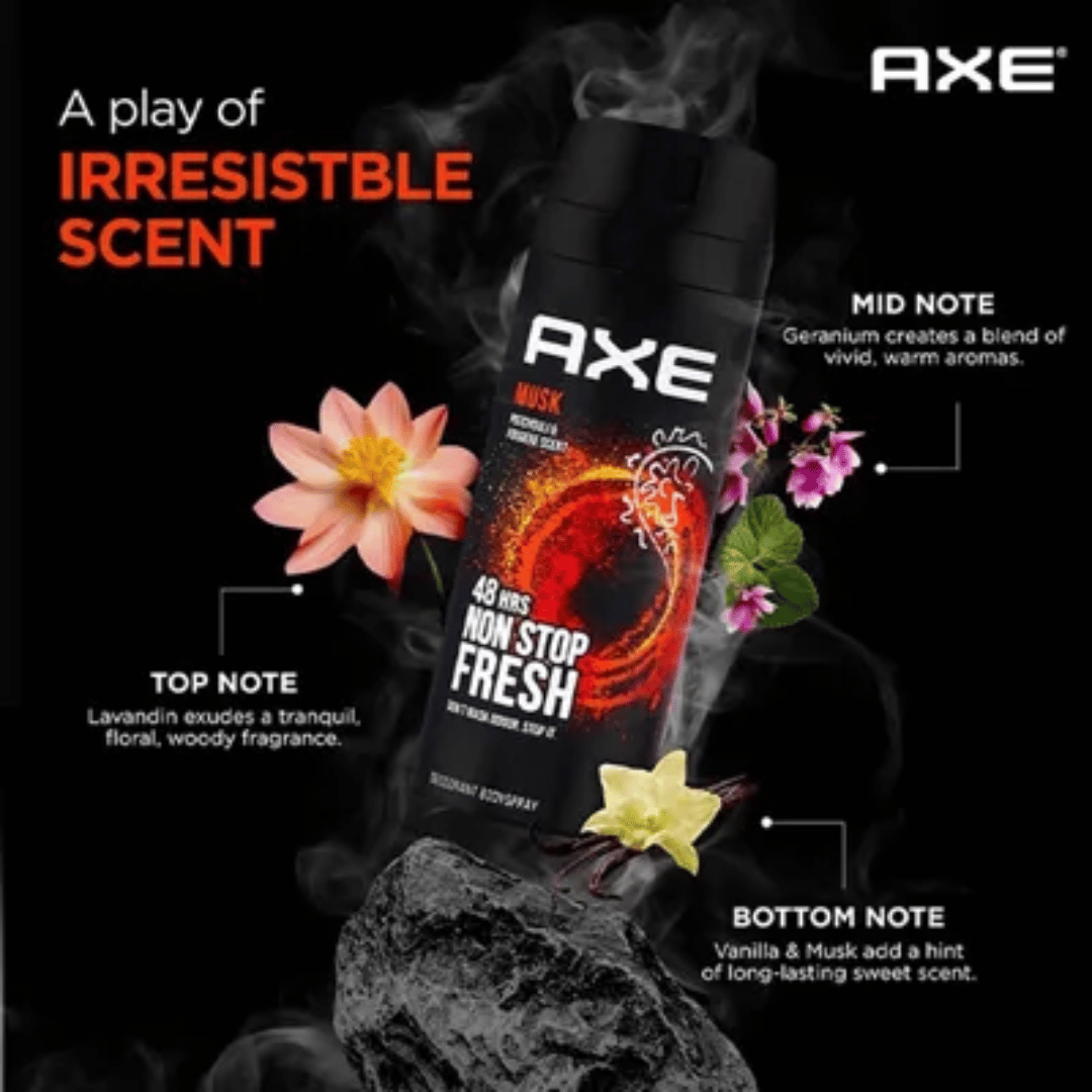 AXE Musk 48H Body Spray 150ml: Long-Lasting Freshness, Confident Scent