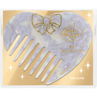 essence Polly Pocket Wide-Tooth Heart Comb Gentle Detangling Compact Travel