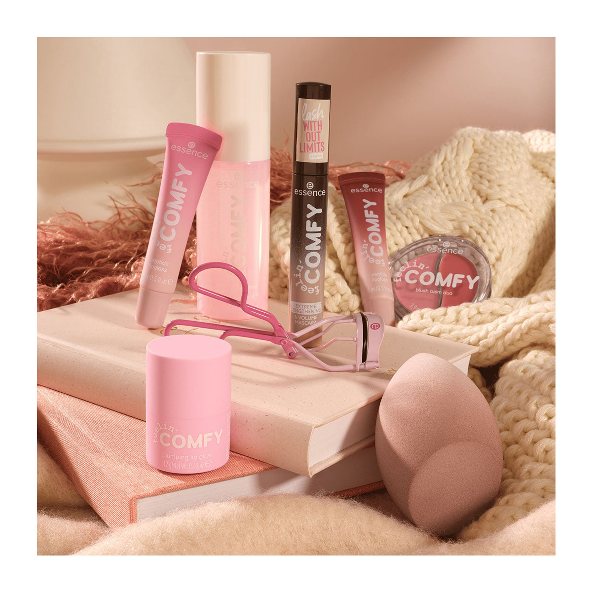 Essence Feelin' Comfy Plumping Lip Glow 01 Pillow Pout | 00200443224
