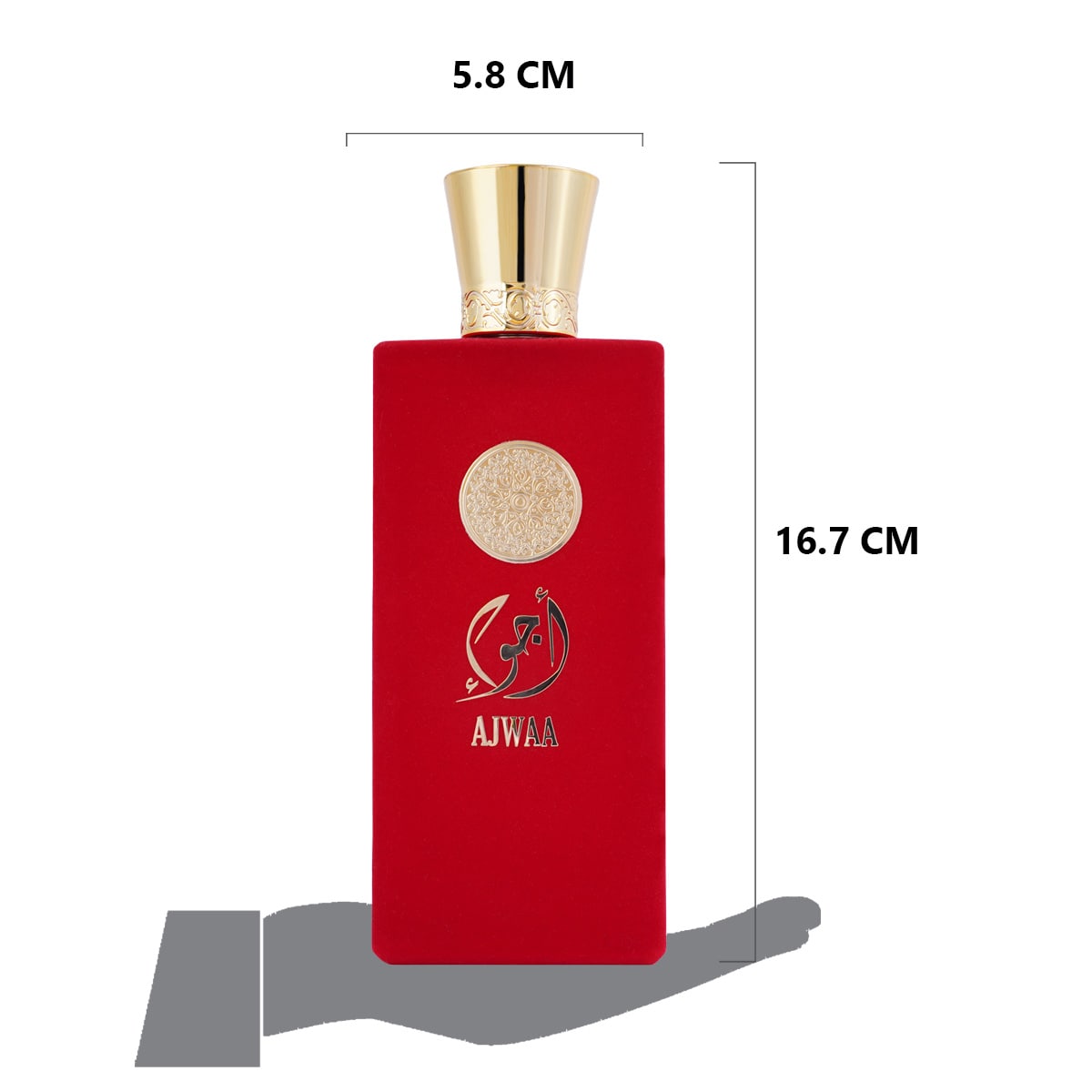 Nusuk Ajwaa Murakaz Concentrated Red Intense Floral Woody Perfume