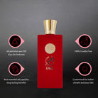 Nusuk Ajwaa Murakaz Concentrated Red Intense Floral Woody Perfume