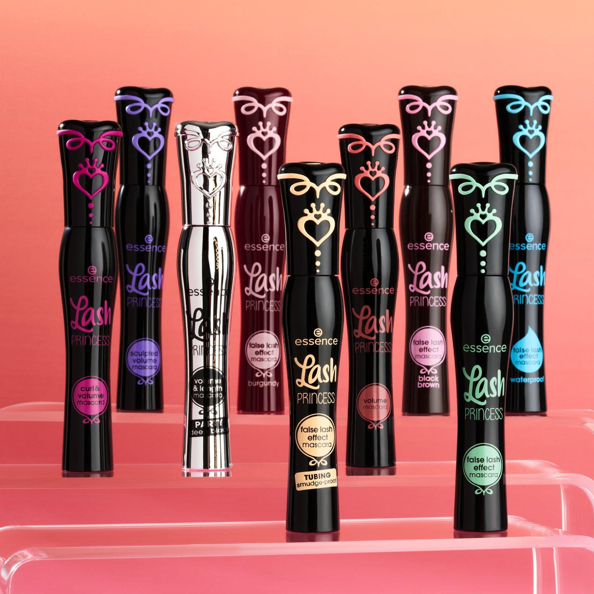 ibraq- Essence Lash PRINCESS Volume & Length Mascara Party Deep Black