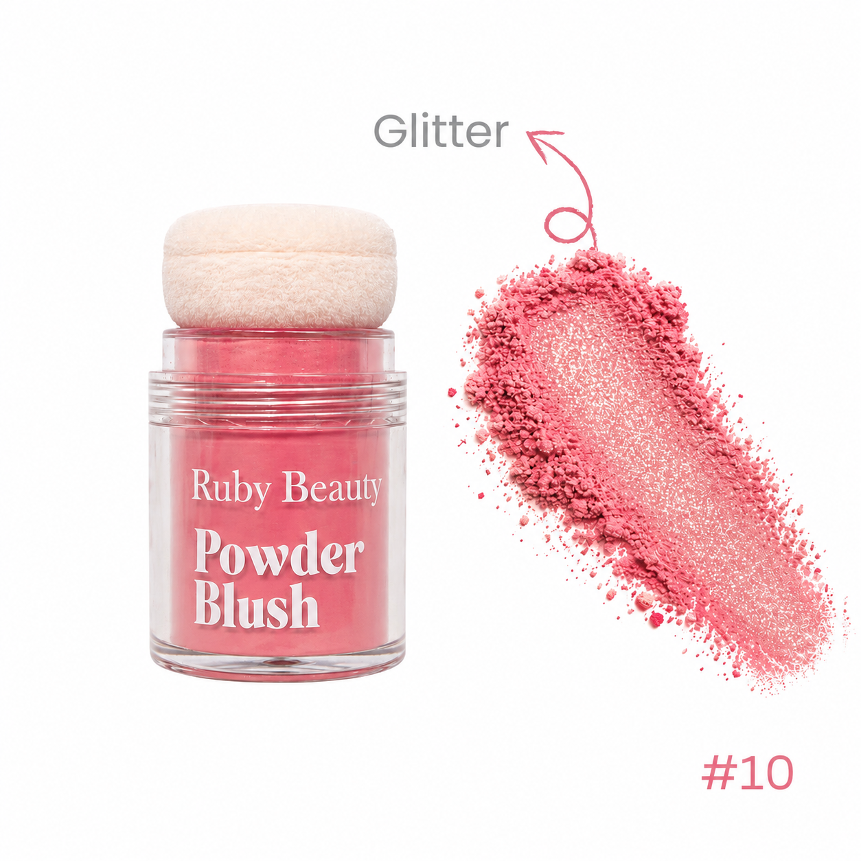 Ruby Beauty Glow & Bloom Blush RB-5007