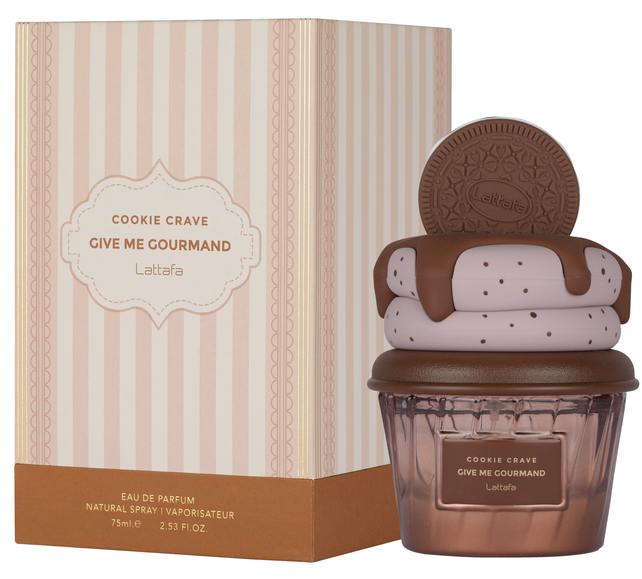 Lattafa Cookie Crave 100ml Eau de Parfum Gourmand Vanilla Delight