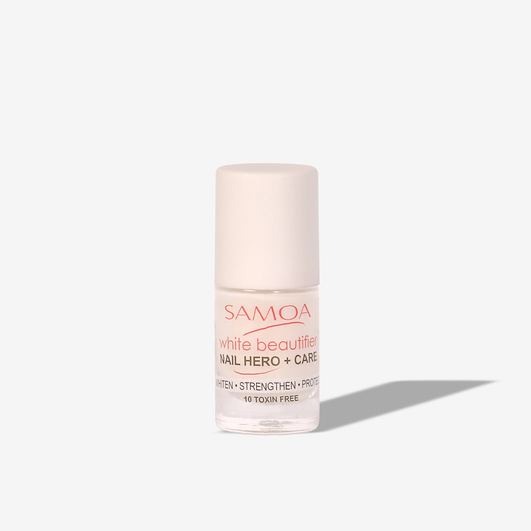 Samoa Cosmetics White Beautifier Nail Hero Care Strengthening Treatment 6ml
