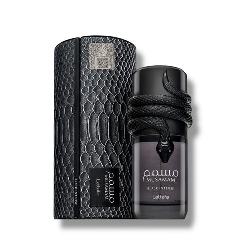 Lattafa Musamam Black Intense Eau de Parfum 100ml Spray Bottle