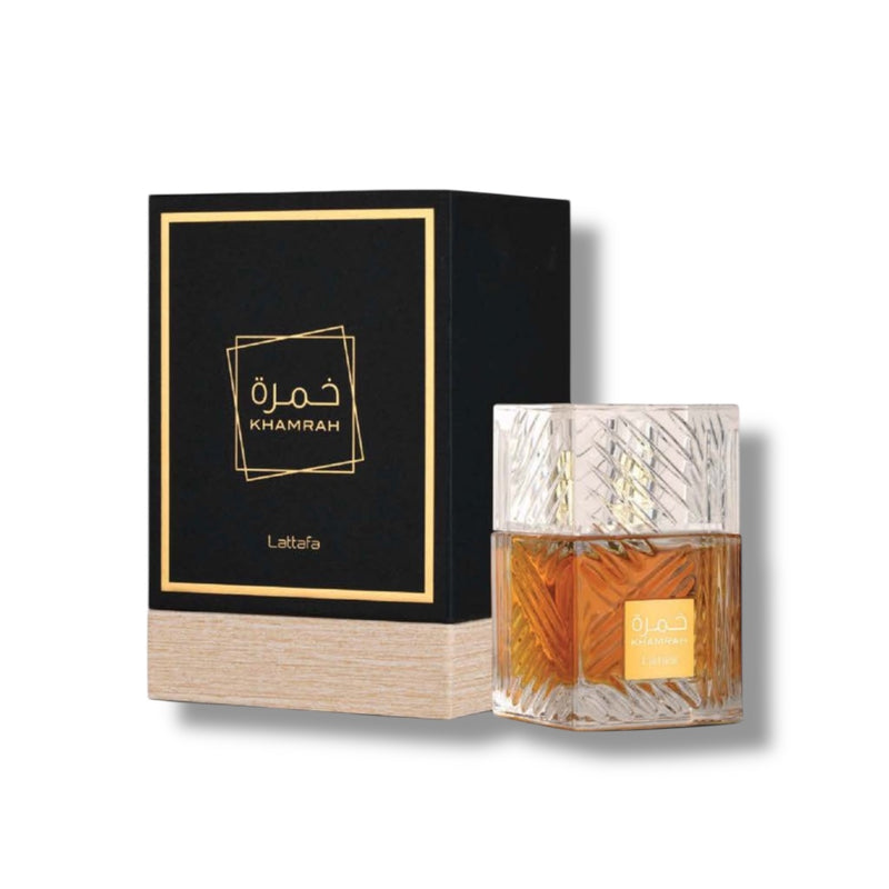 Lattafa Khamrah – spicy gourmand Arabic perfume