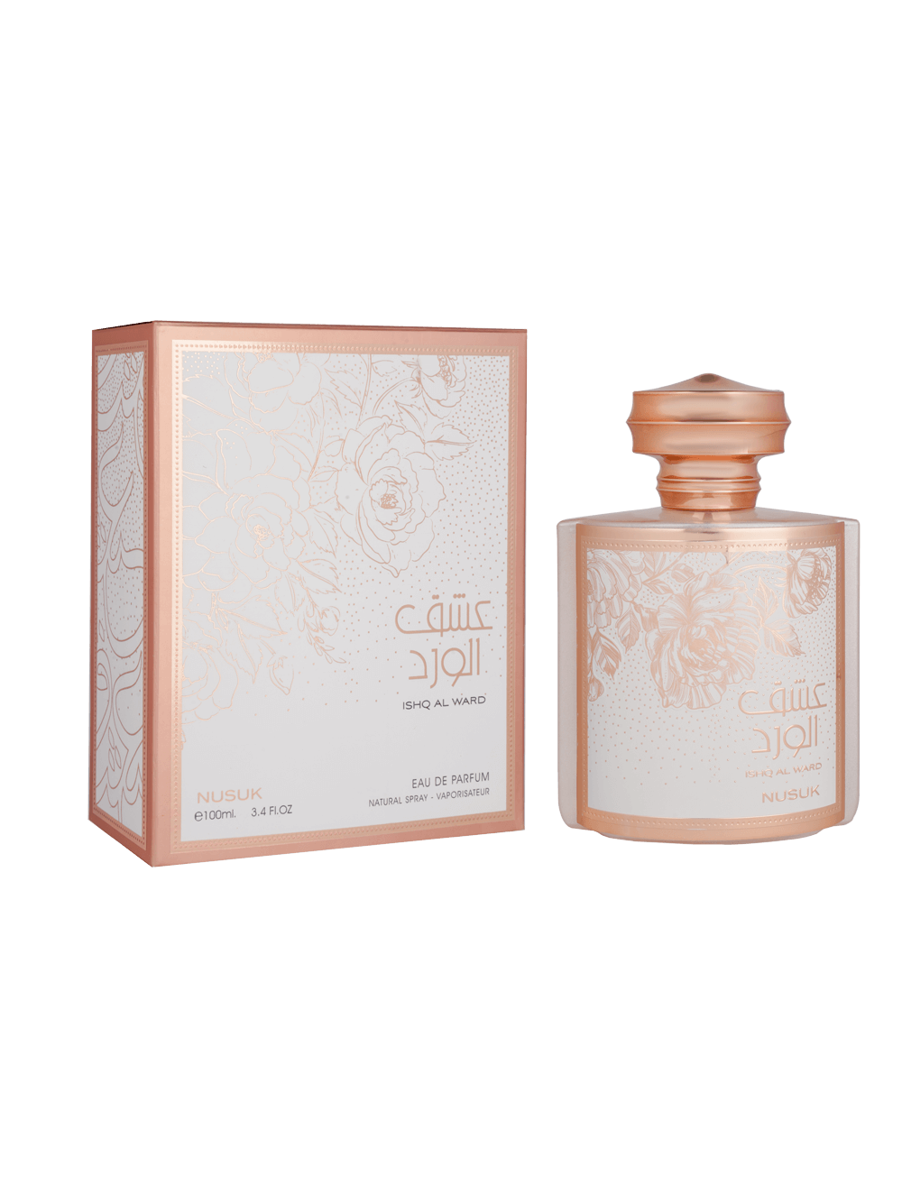 Nusuk Ishq Al Ward Rose Jasmine Floral Eau de Parfum
