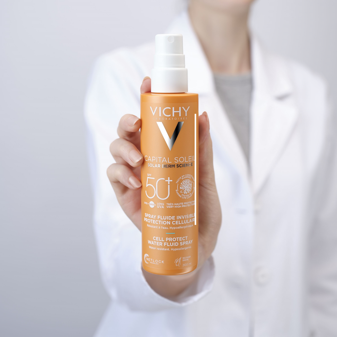 Vichy Capital Soleil Invisible Fluid Sunscreen Spray SPF50+ 200ml