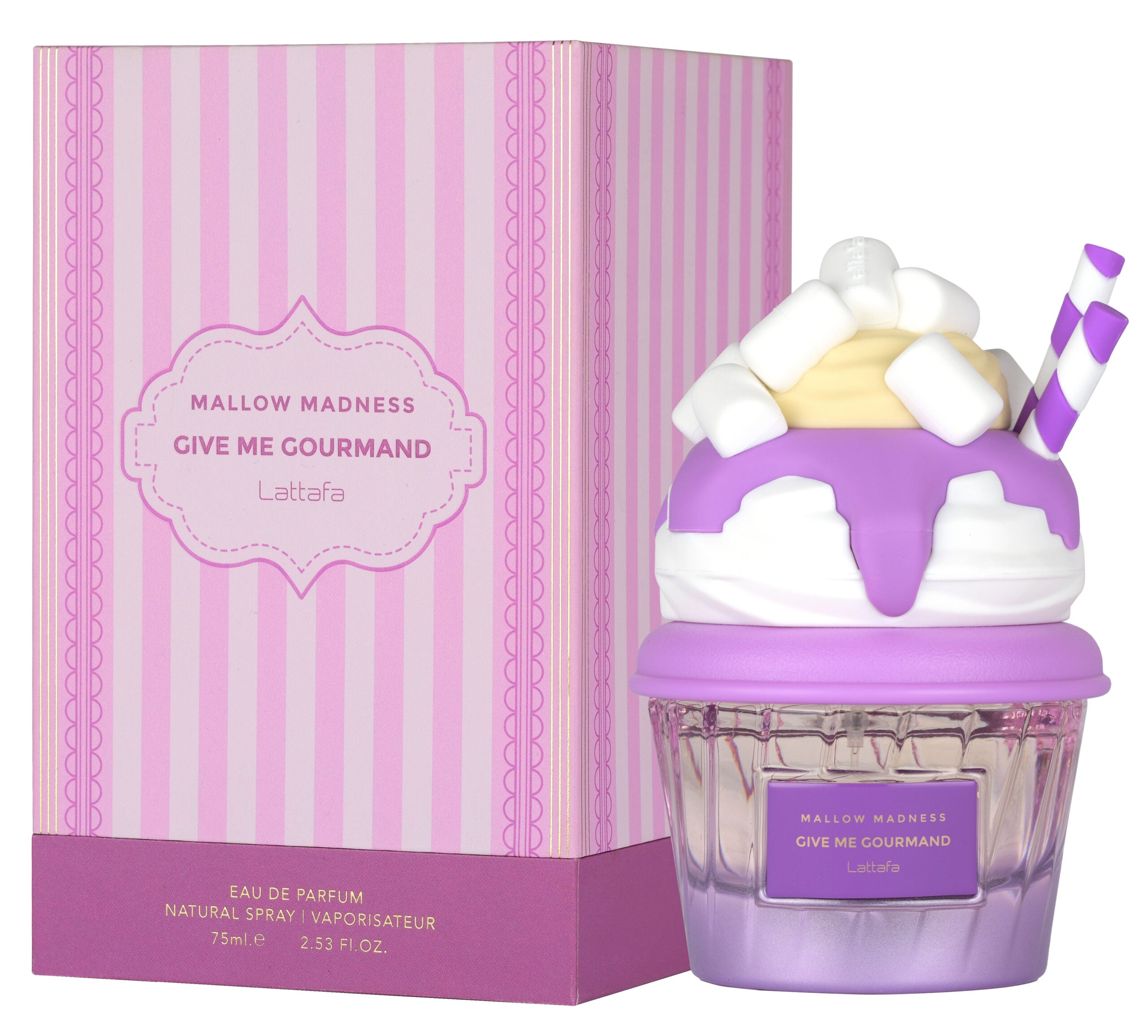 Lattafa Mallow Madness Gourmand Marshmallow Vanilla Cream 100ml EDP