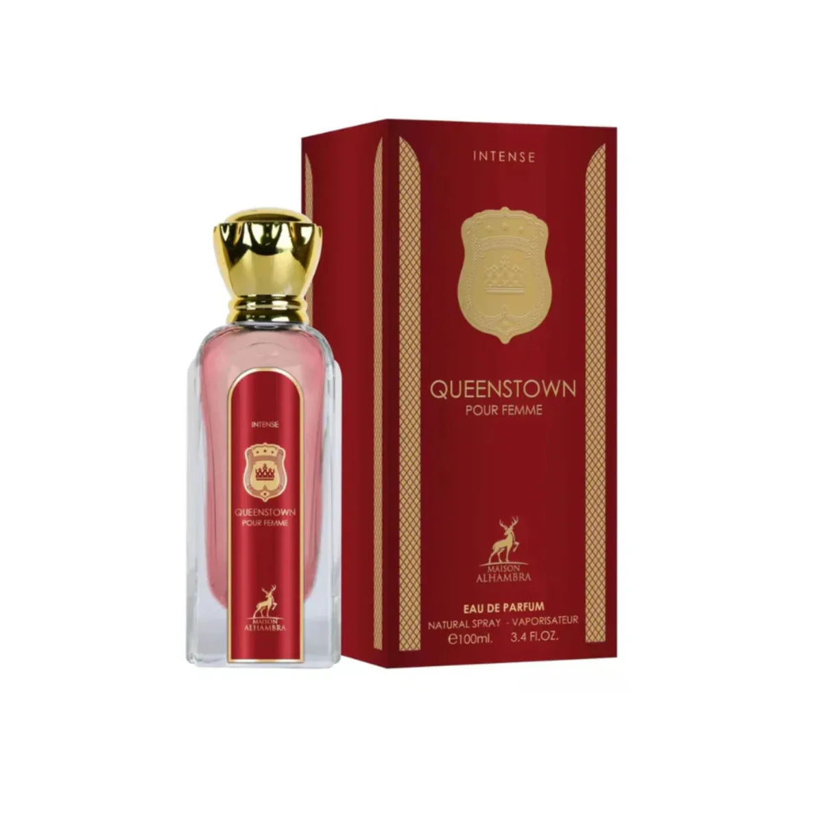 Maison Al Hambra Queenstown Intense: Aromatic, Fruity, Woody Perfume