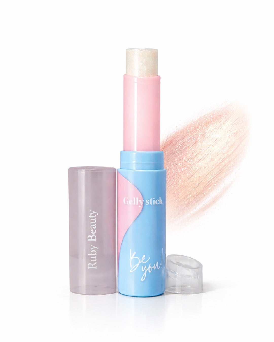 RubyBeautyBU RB-5021 Jelly Glow Highlighter Stick Creamy 2 Shades