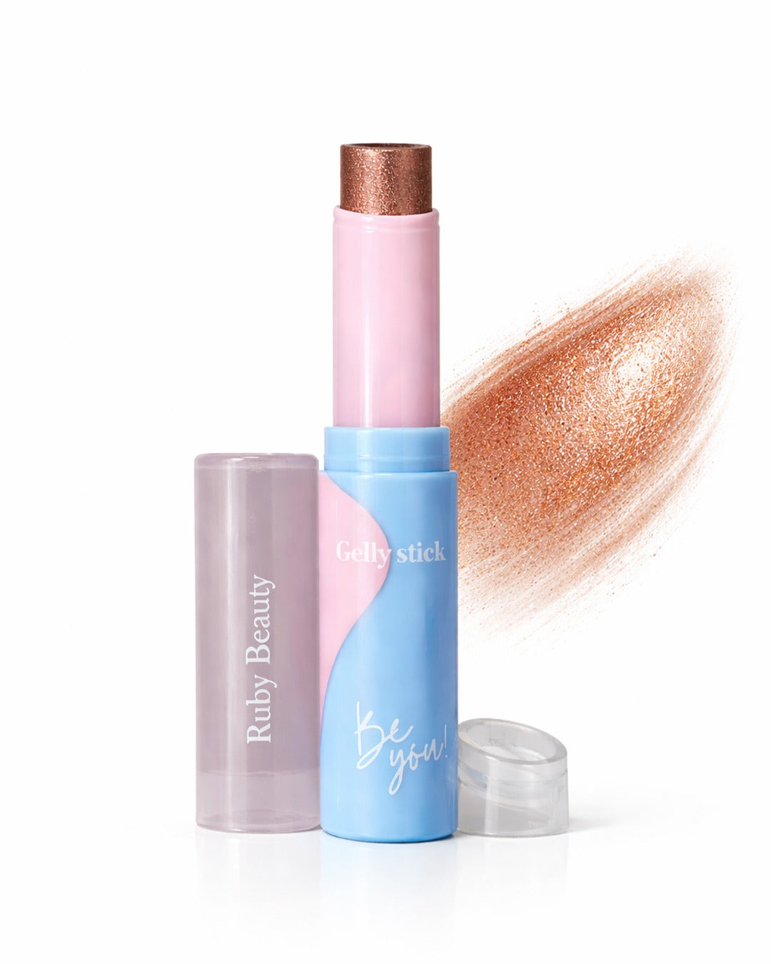 RubyBeautyBU RB-5021 Jelly Glow Highlighter Stick Creamy 2 Shades
