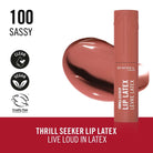 Rimmel Thrill Seeker Lip Latex: High-Shine, Long-Lasting, Vibrant Liquid Lipstick