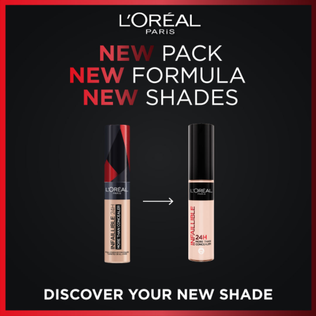 L'Oréal Paris Infallible Full Wear Waterproof Concealer 24H Full Coverage