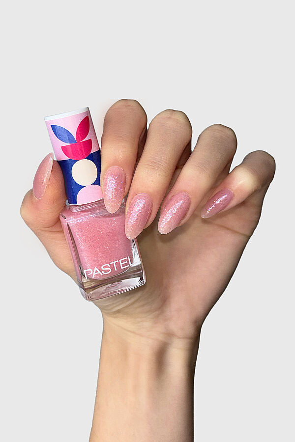 Pastel 464 Shimmering Pink Nail Polish Vegan Quick-Dry