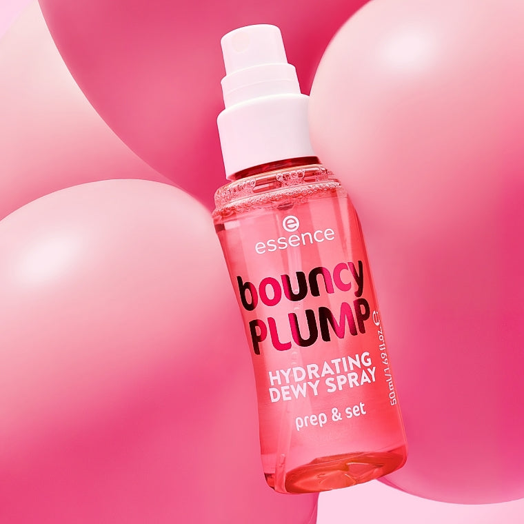 Essence Bouncy Plump Hydrating Dewy Spray Hydrating Makeup Setting Mist